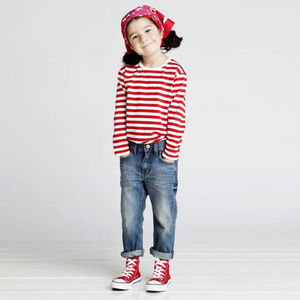 Classic marimekko long sleeve T-shirt - tasaraita